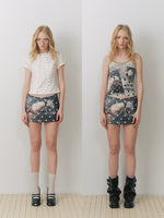 Pony Dot Mini Skirt