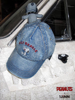 Washed Denim Cap