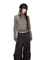 Napoleon Stand Collar Jacket