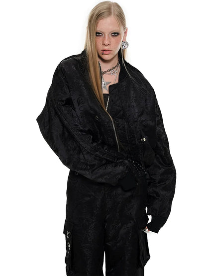 Black &amp; Green Reversible Jacket
