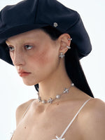 Iris Zircon Drop Earrings