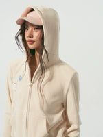 Bear Embroidered Hoodie Set