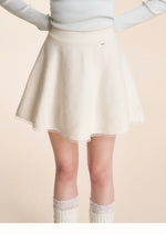 Lace A-Line Mini Skirt