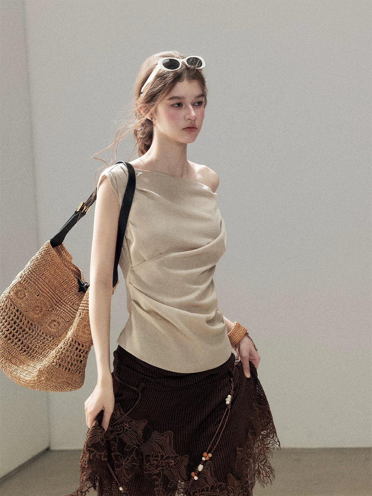 Asymmetric Shoulder Top