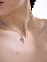 Geometric Cross Layered Necklace