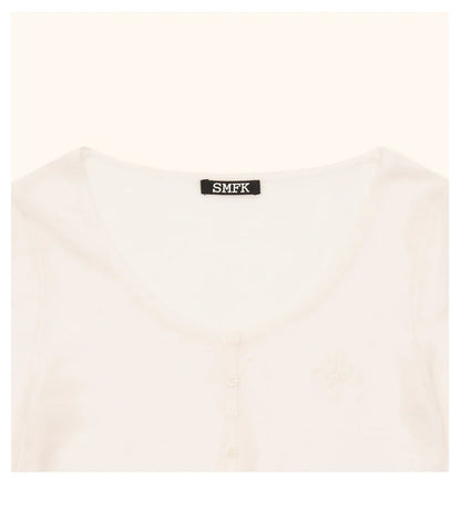 Compass Classic Superfine Wool Knitted Cardigan
