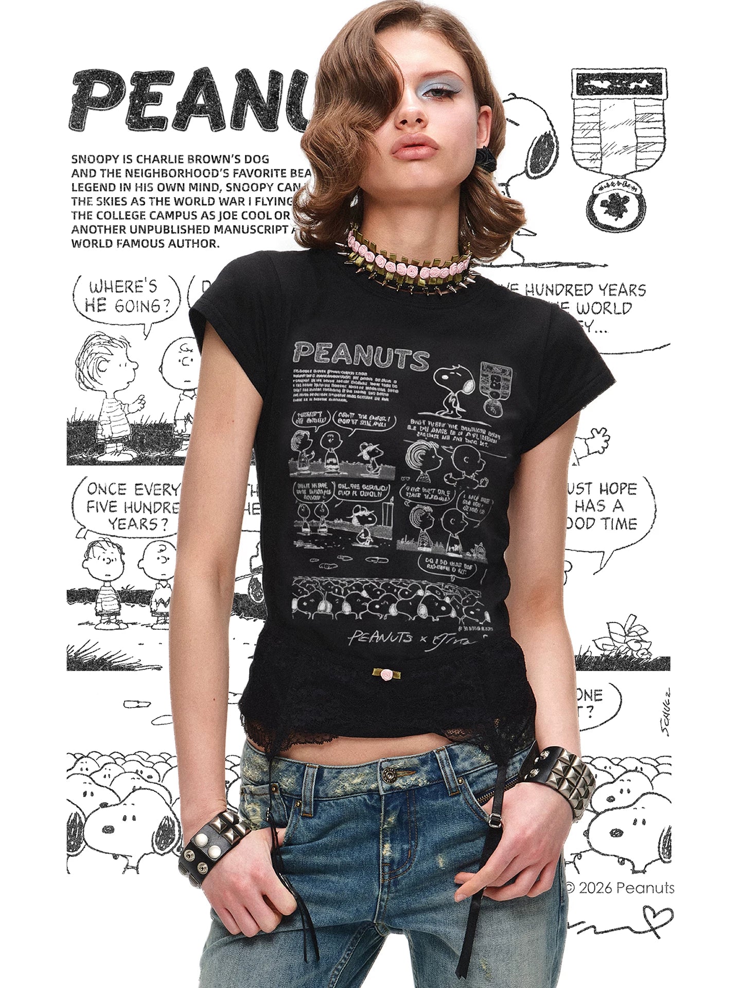 Snoopy Slim T-shirt