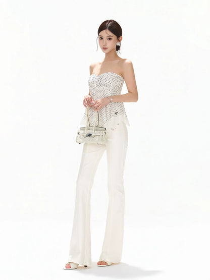Polka Dot Chiffon Set