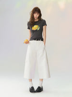 Summer Lemon Printed T-shirt