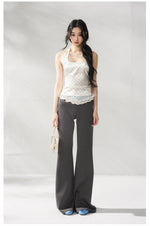 Lace Polka Halter Set