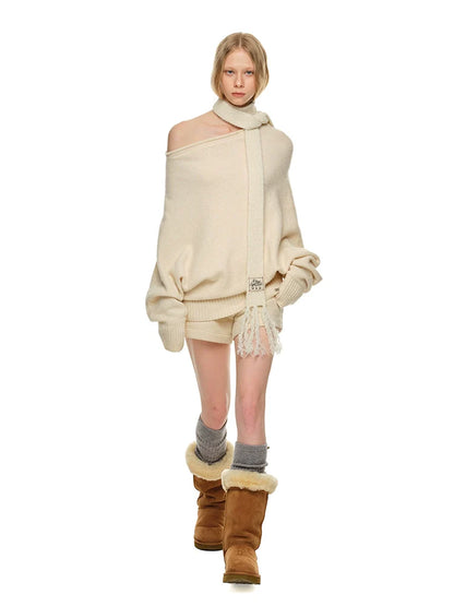 Fleece-Lined Short Sweatpants