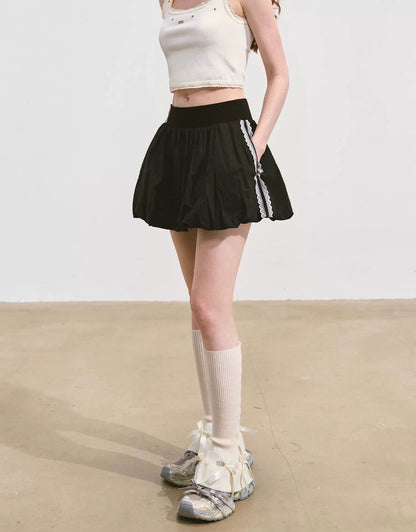Lace‑Splice Sun Jacket &amp; Skirt Set