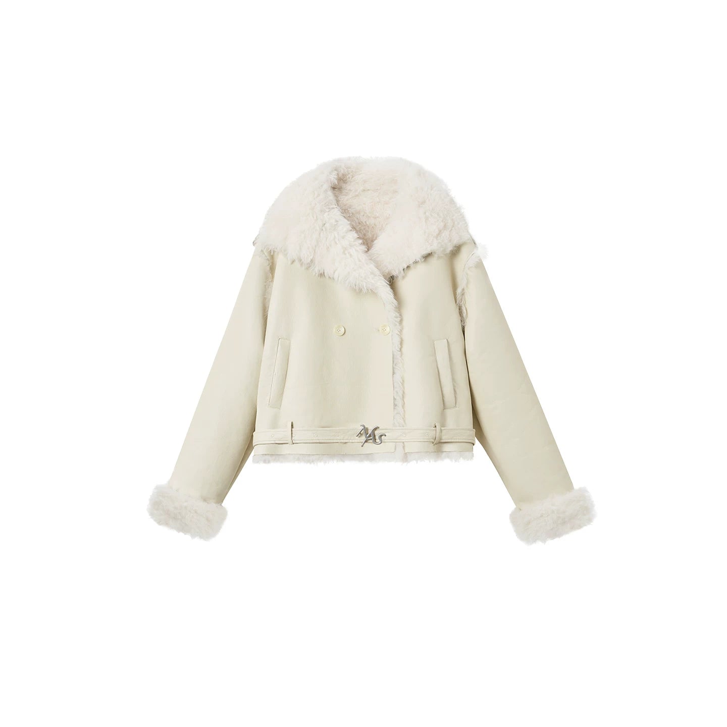 Will Faux Leather Shearling Jacket