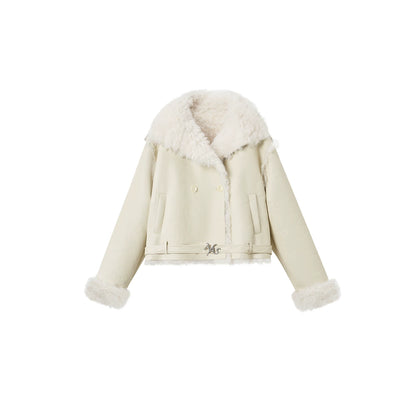Will Faux Leather Shearling Jacket