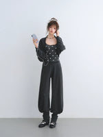 Polka Dot Layered Lounge Set