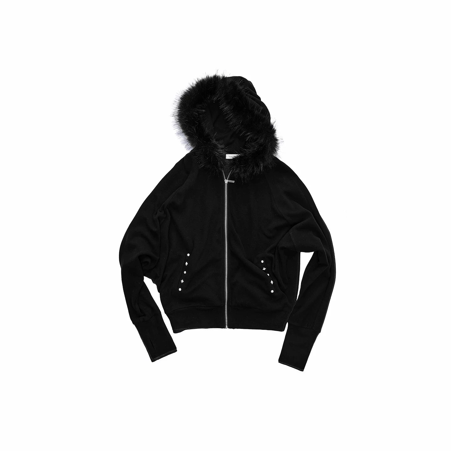 Studded Batwing Hoodie Set