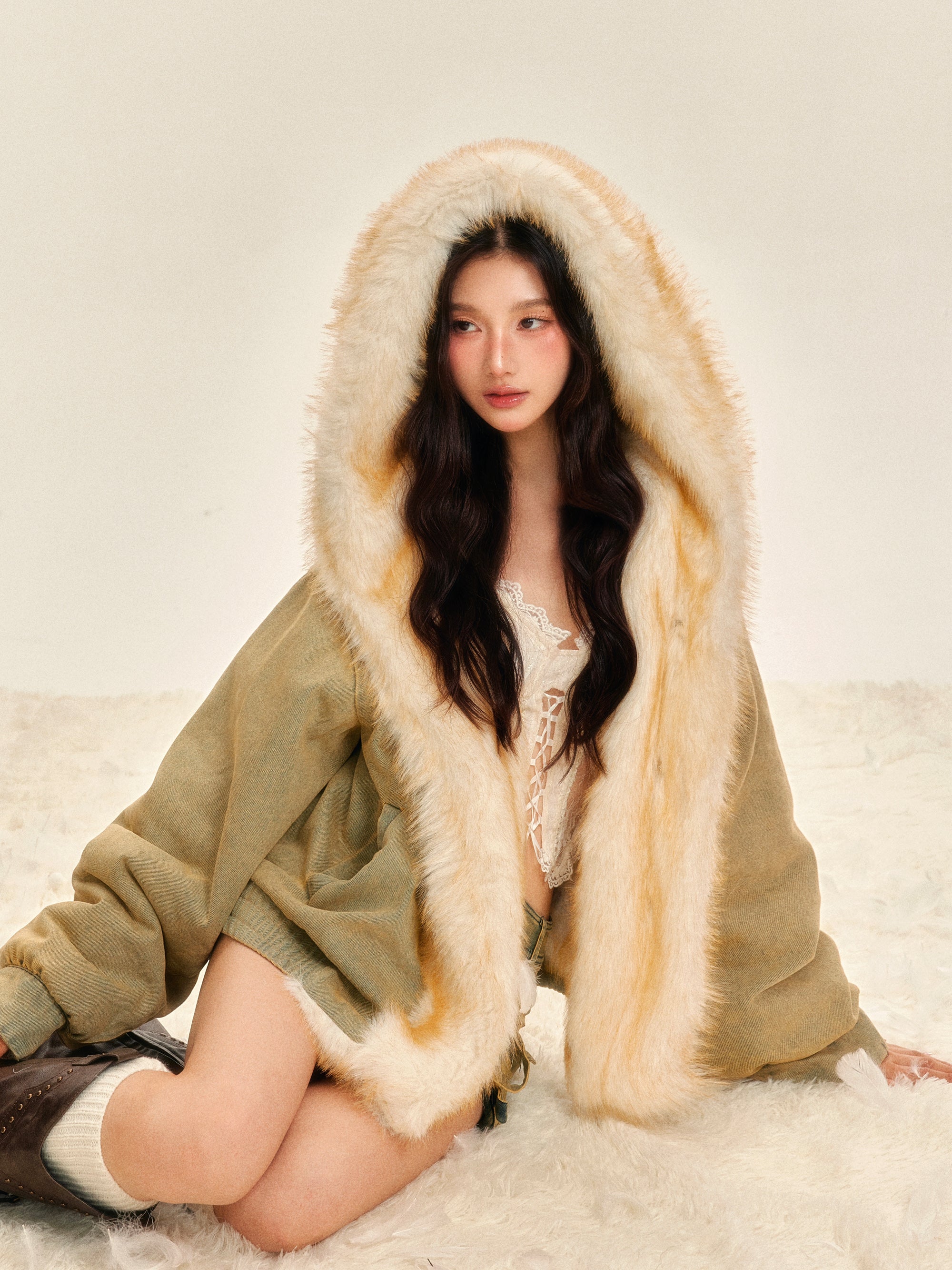 Double-Sided Warm Eco-Friendly Fur Coat