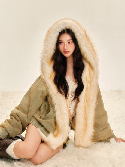 Double-Sided Warm Eco-Friendly Fur Coat