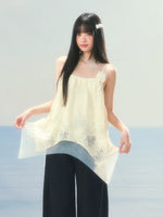 Double-Layer Lace Camisole Top
