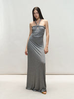 Cable Knit Halter Dress