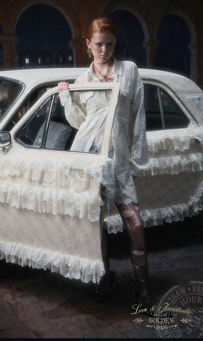 Lace V-neck Slip Dress