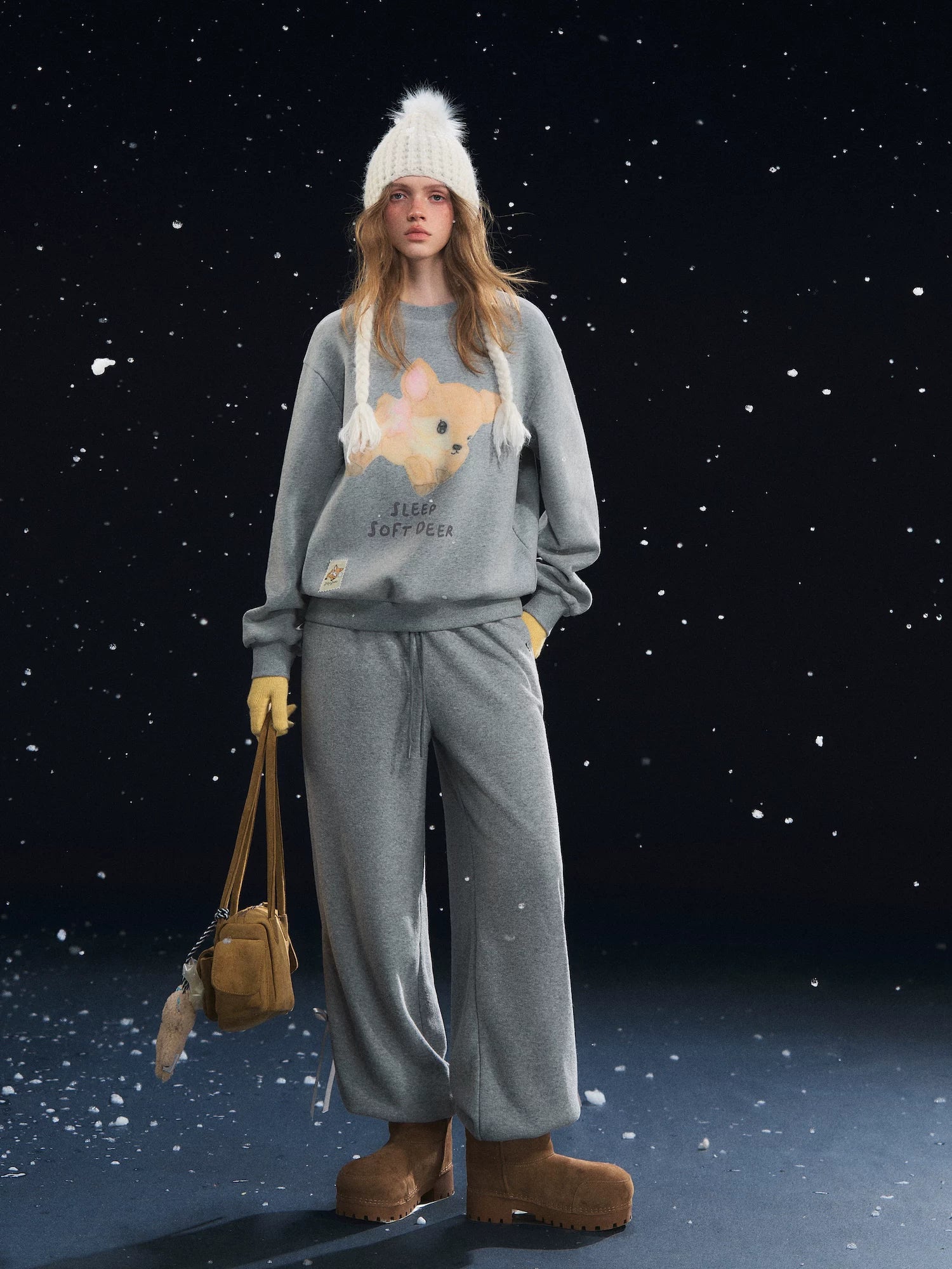 Fawn Fleece Crewneck Sweatshirt