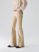 Dyed Flare Denim Pants