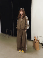 Ribbon Wide Leg Pants