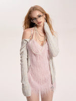 Halter Knit Cardigan