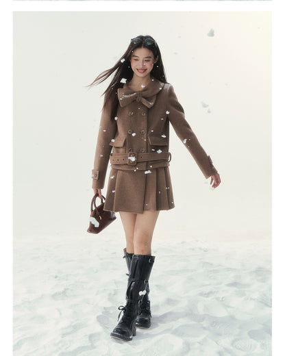 Vintage Double-Breasted Overcoat