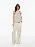 Linen Wide Leg Pants