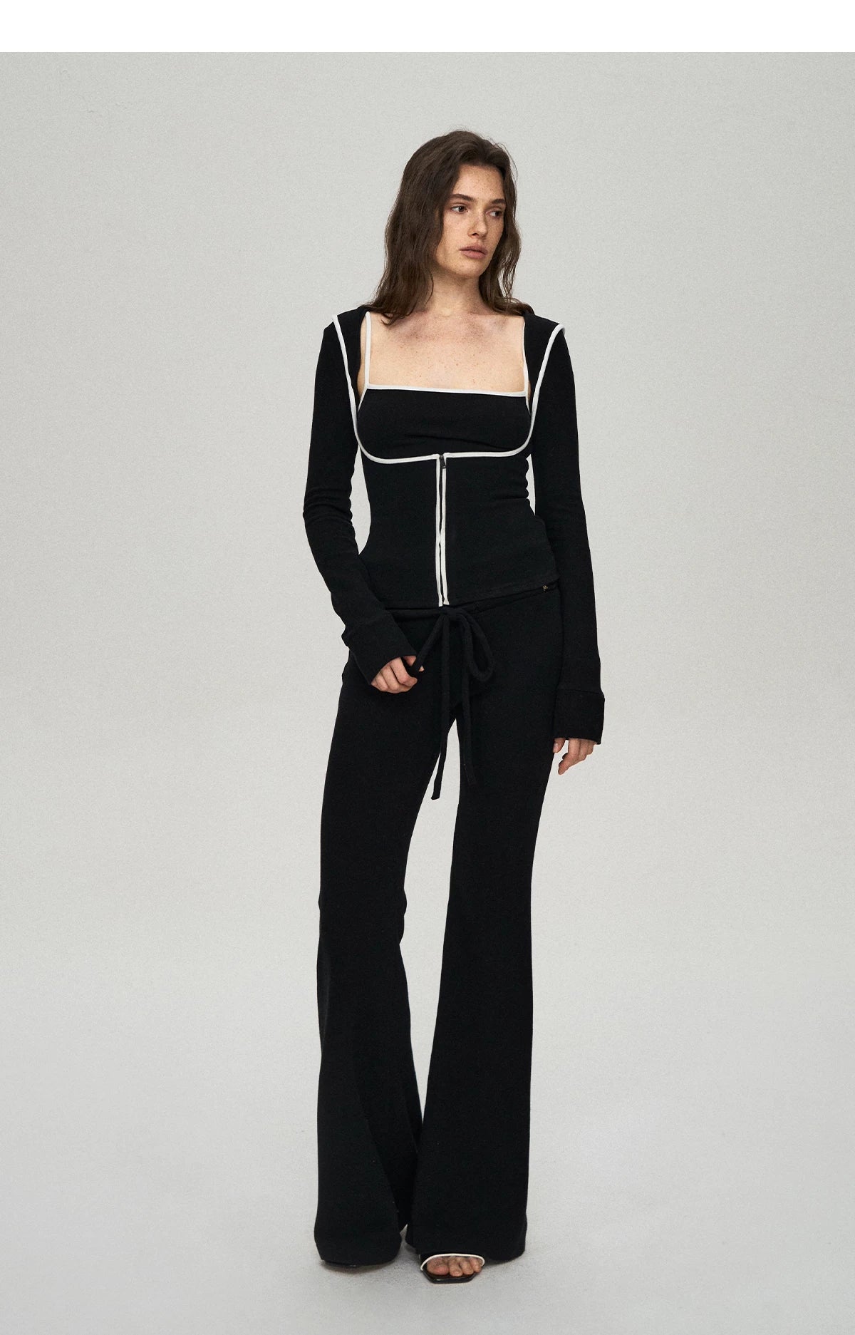 Soft Thermal Velvet Three-Piece Lounge Set