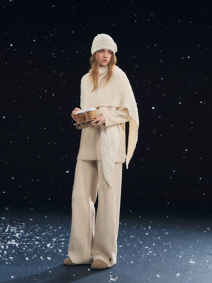 Waffle-Knit Lounge Set