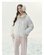 Reversible Fair Isle Down Jacket