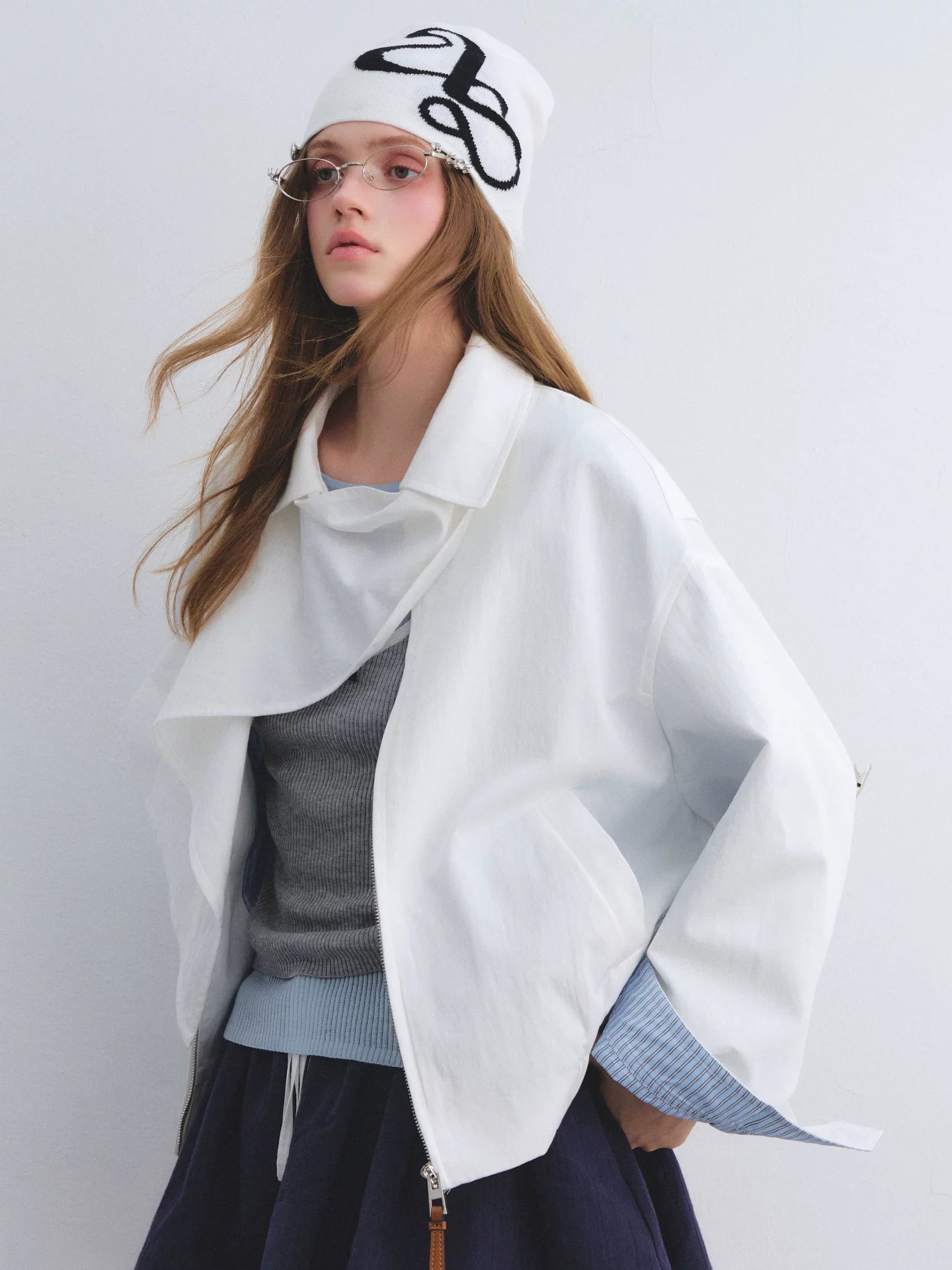 Detachable Cape Harrington Jacket