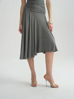 Grey Beaded Woven Strap Vacation Set