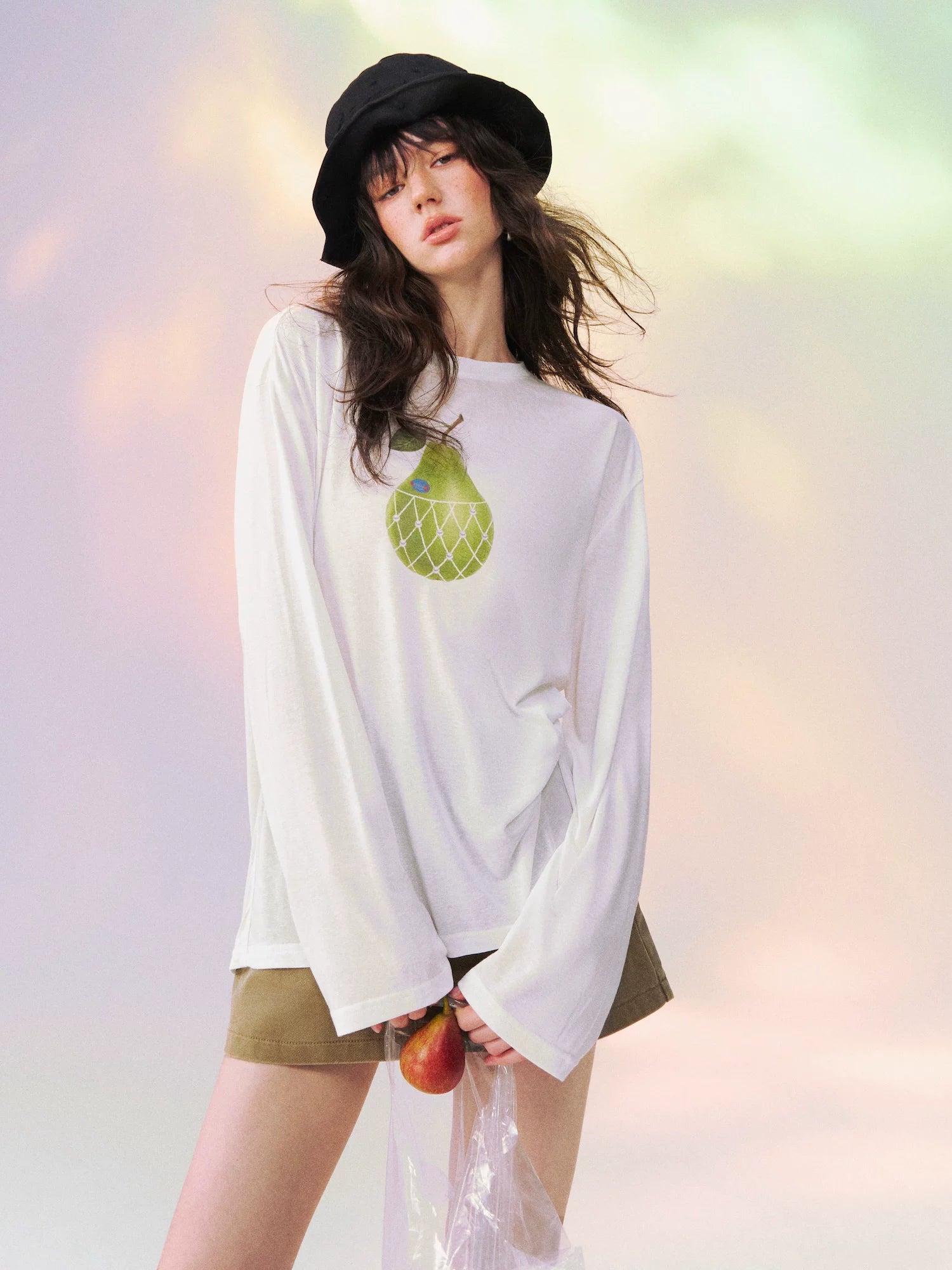 Pear Mood Long Sleeve Tee