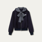Bow-Tie Sweatshirt & Puffy Skirt Set