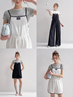 Drawstring Wide-Leg Jumpsuit