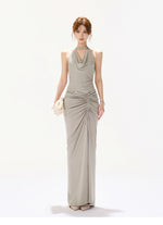 Romantic Ruched Fishtail Skirt
