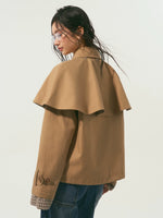 Detachable Cape Jacket