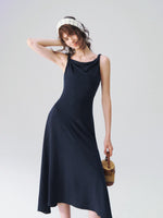 Twisted Strap Knit Dress