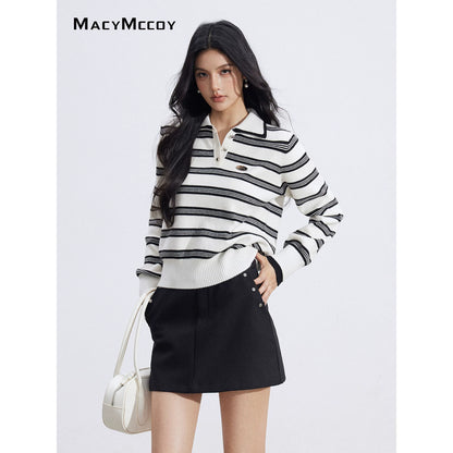 Polo Stripe Long Sleeve T-shirt