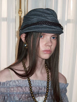 Pleated Baker Boy Cap