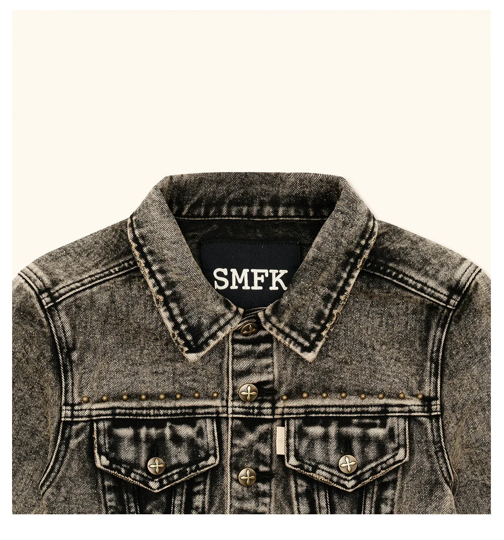 Ancient Myth Mustang short Denim Jacket
