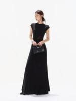Black Swan Mesh Maxi Dress