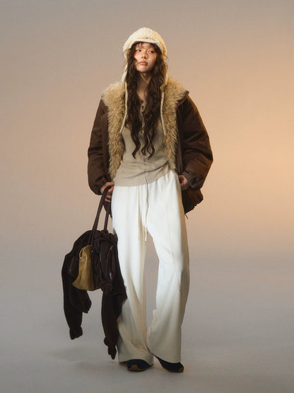 Stripe Button Rib Top