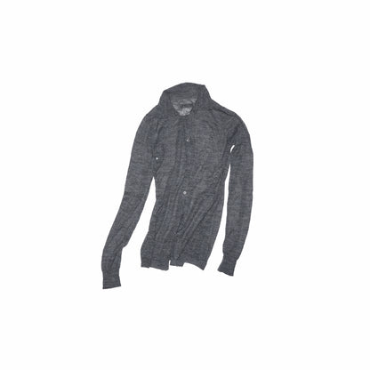 Mohair Slim Transparent Cardigan