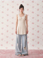 Floral Leopard Lace Slip Dress