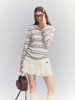 Lace Zip Hoodie